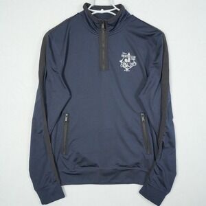 Disney Parks 1/4 Zip Unisex Navy Blue Disney Vacation‎ Club Member DVC Pullover
